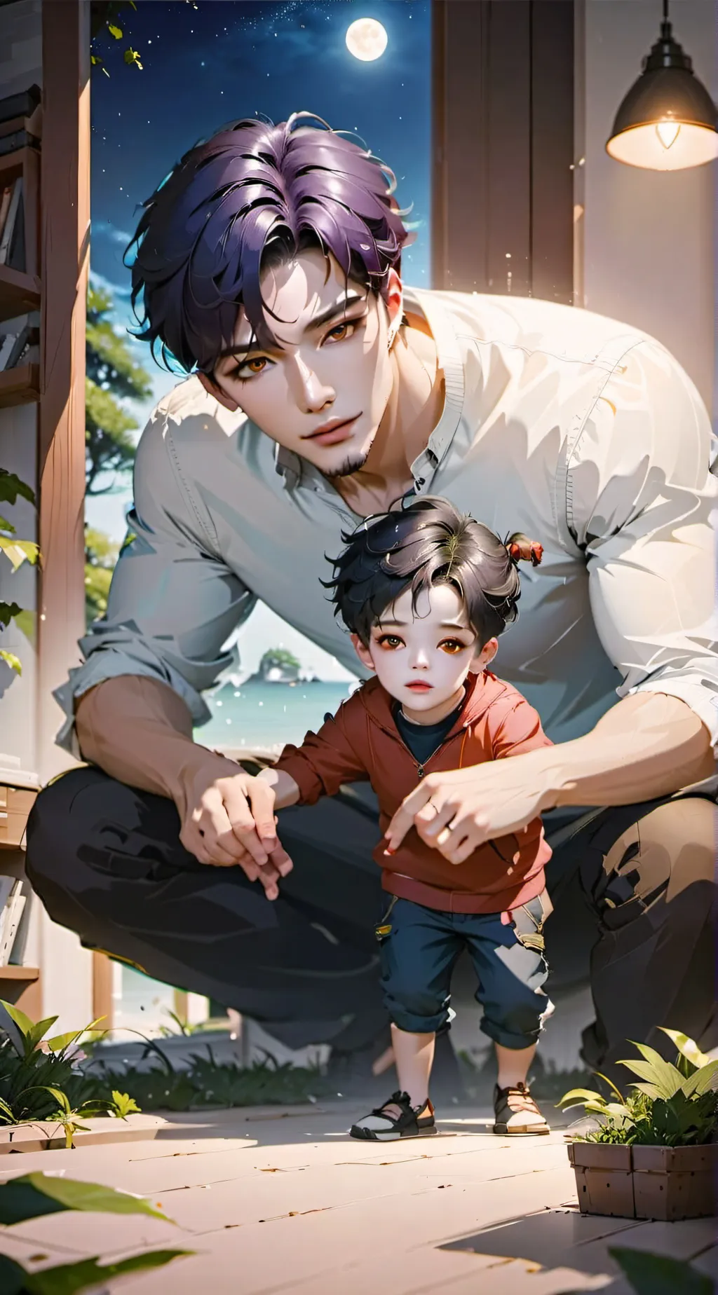 ai character: Turret background