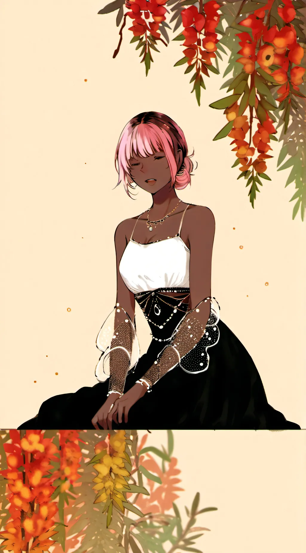 ai character: Jade background