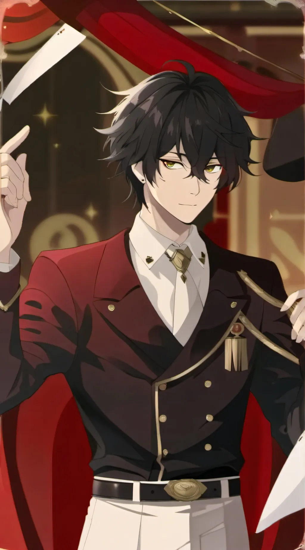 ai character: •✦Ryn✦• background