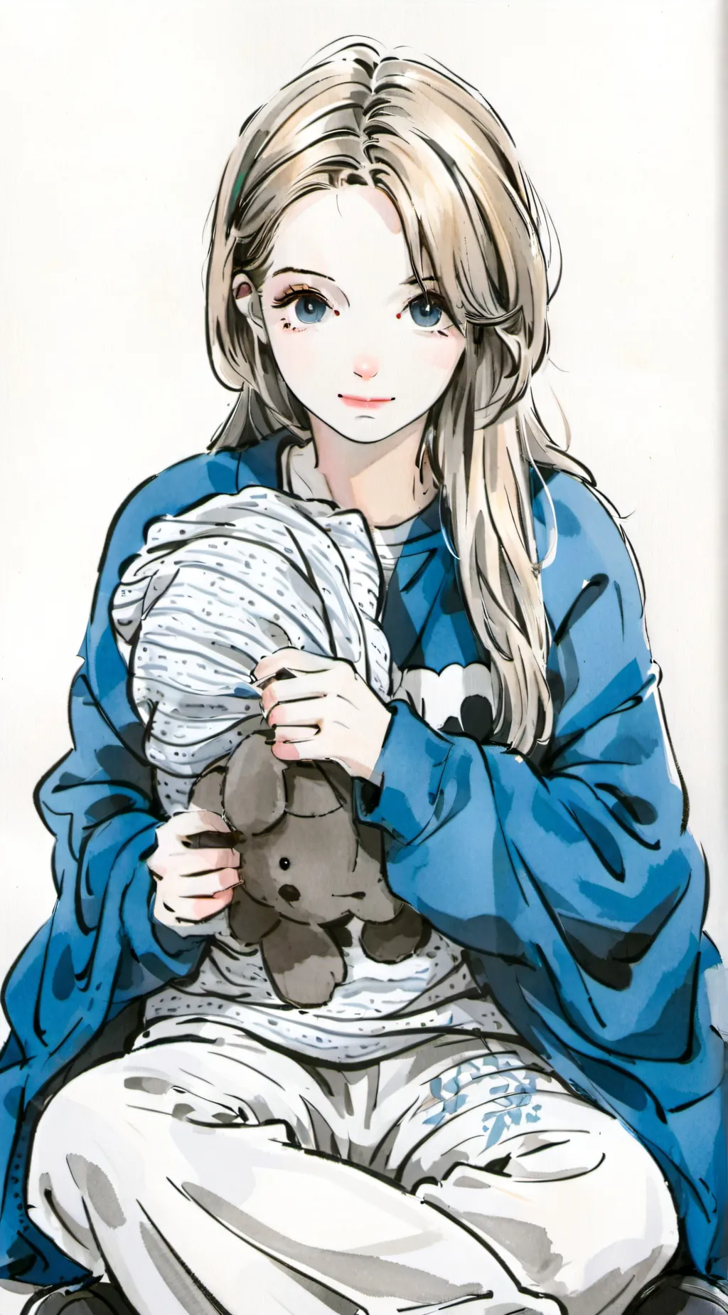 ai character: kira background