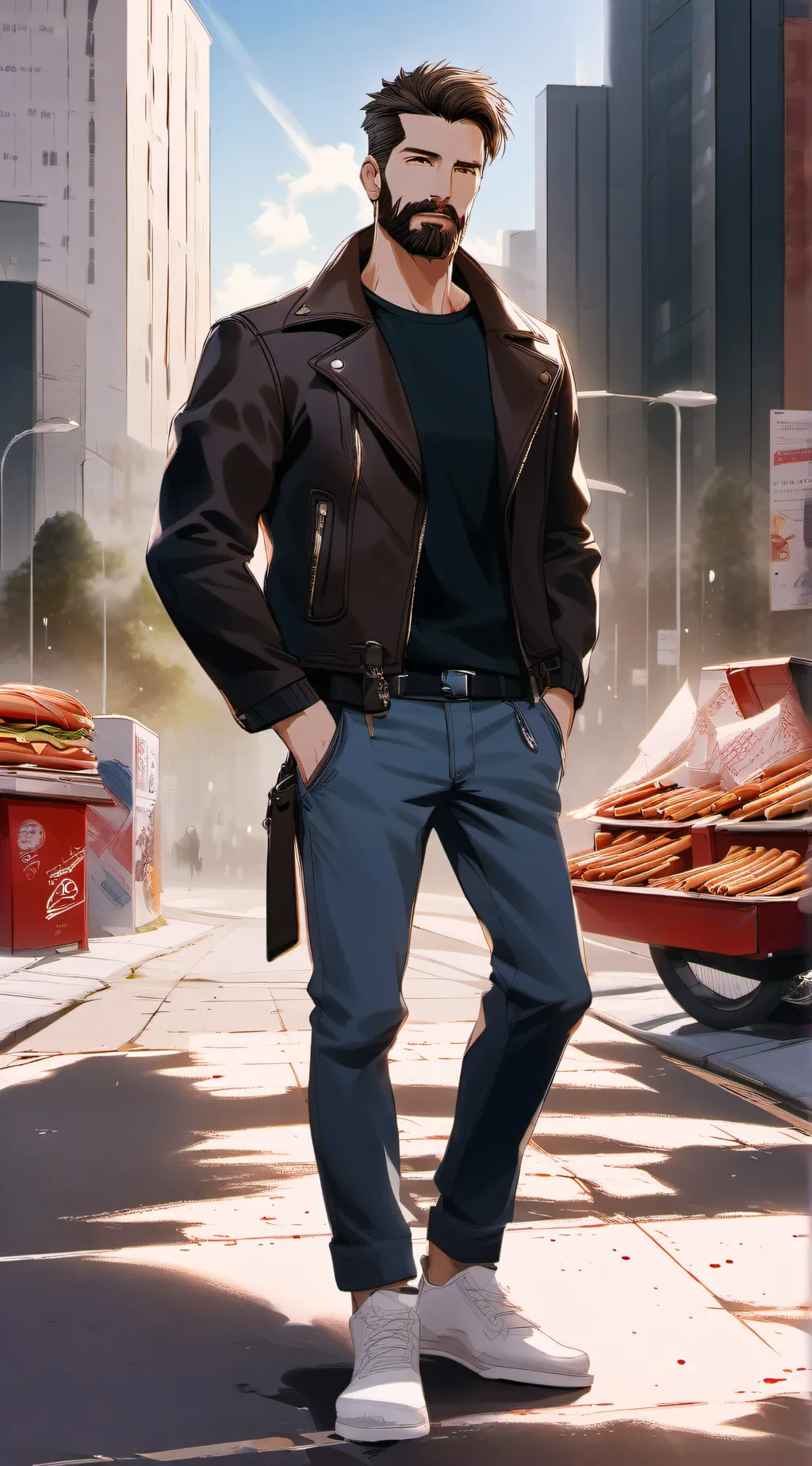 ai character: Alex background