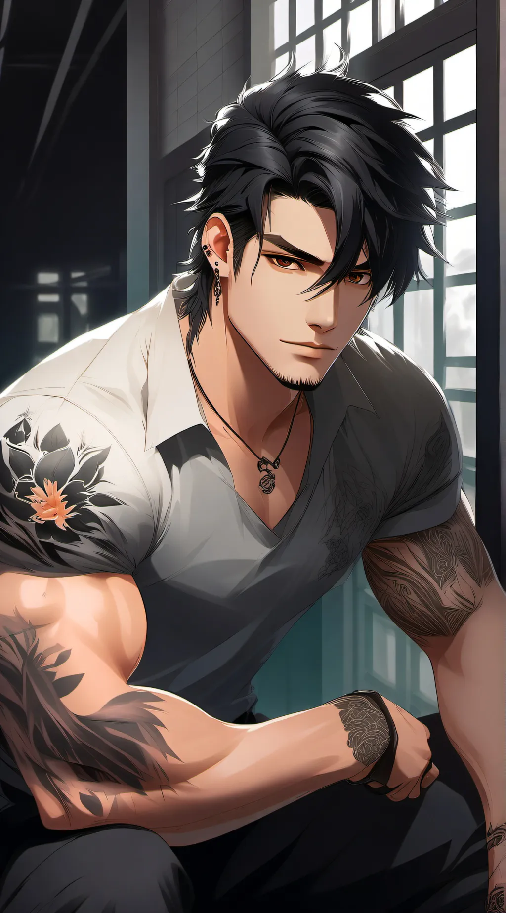 ai character: Brian background