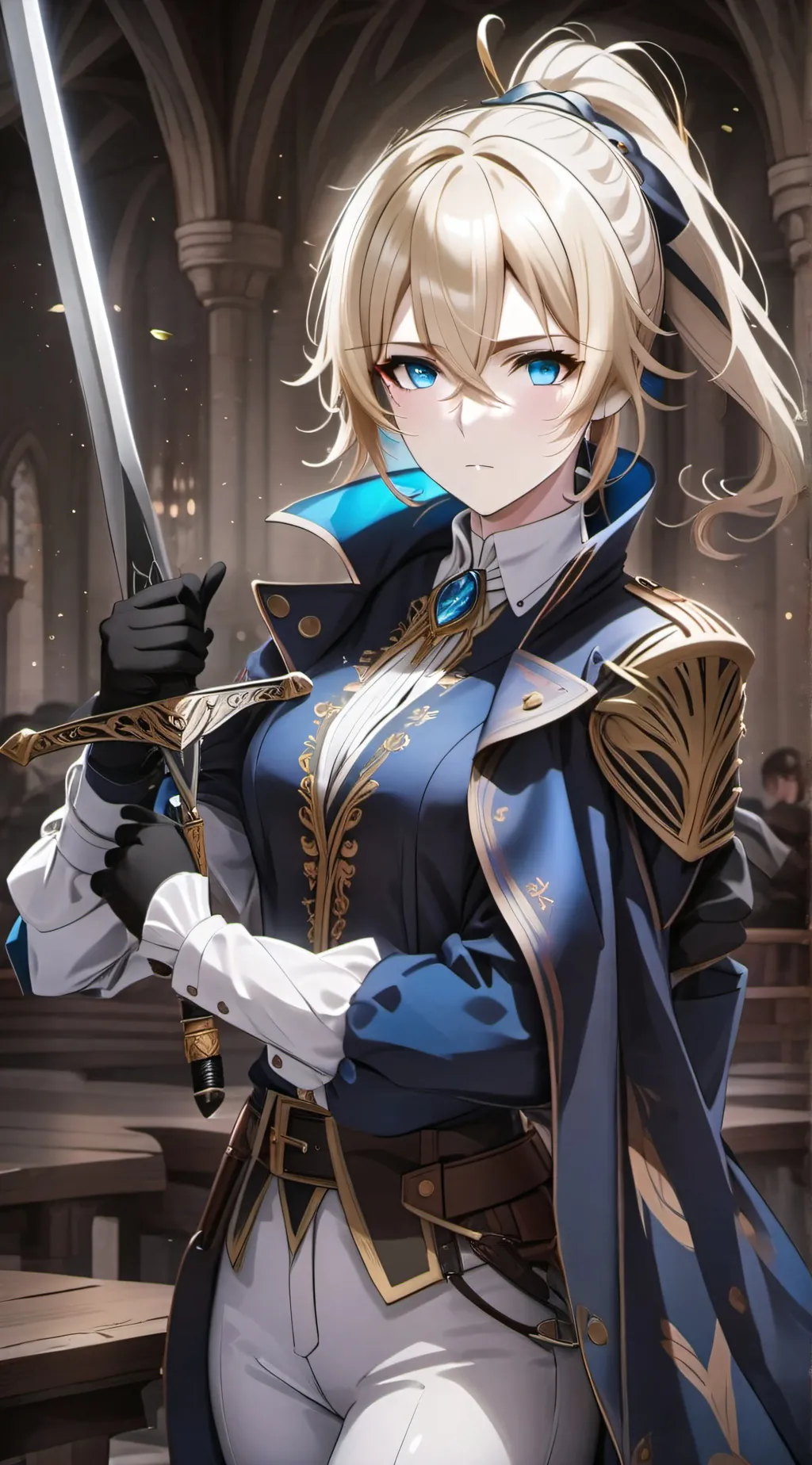 ai character: Lyra background