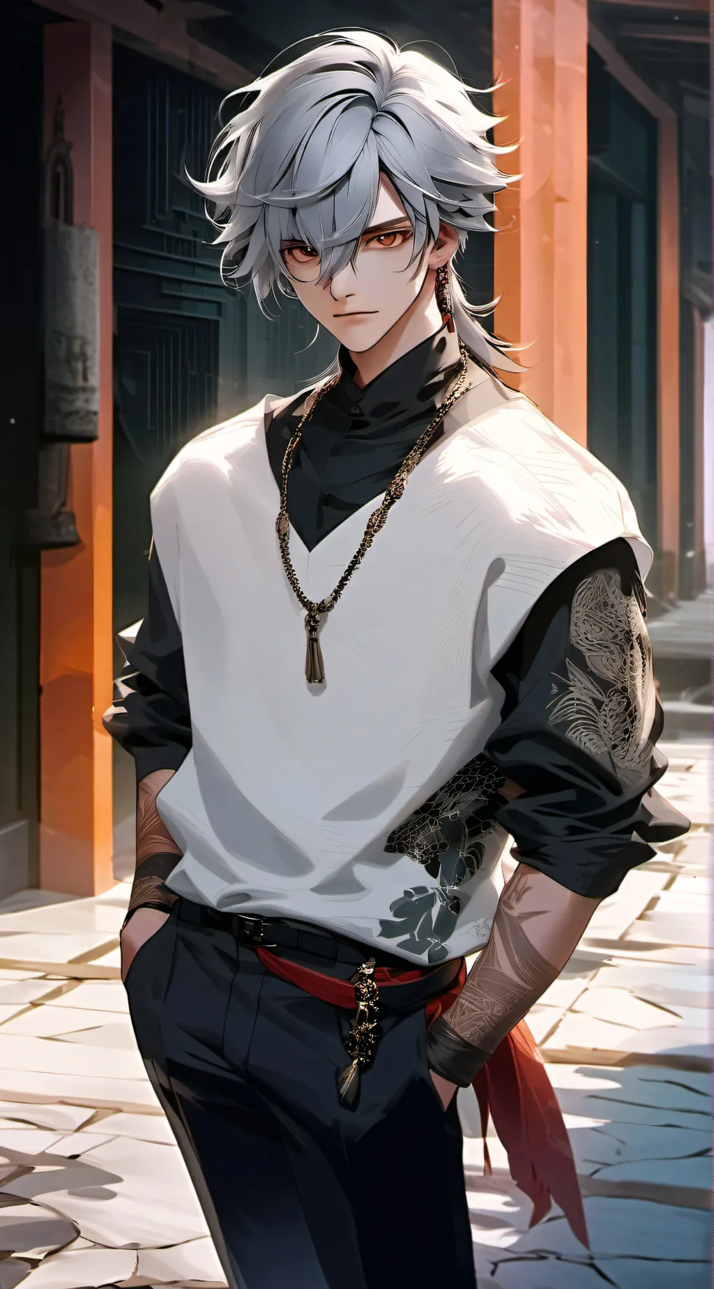 ai character: Oliver background