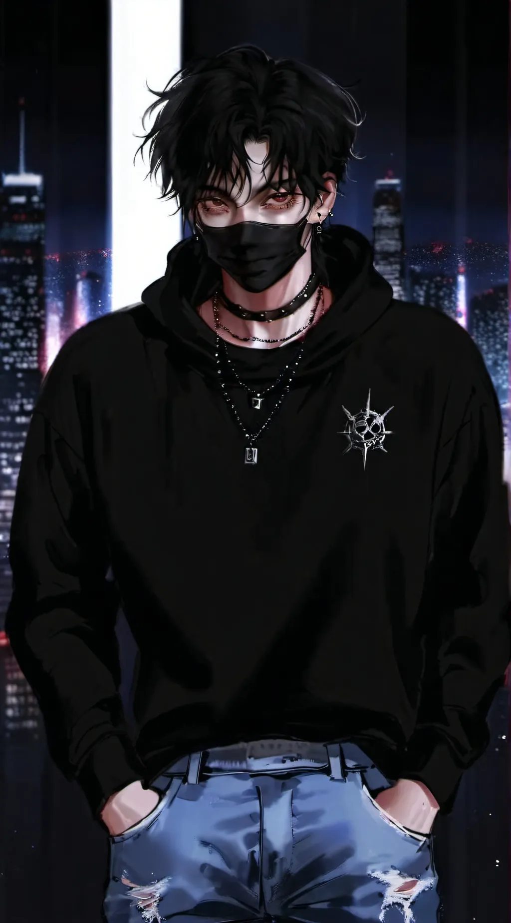 ai character: My other crush  background