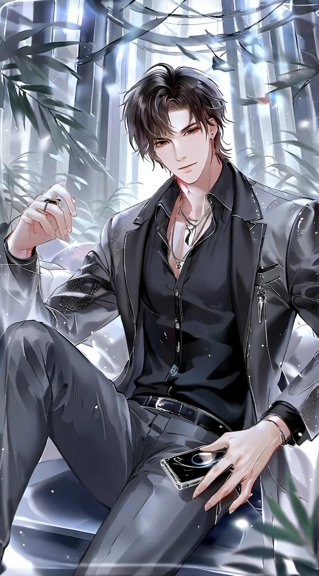 ai character: Agent Holts background