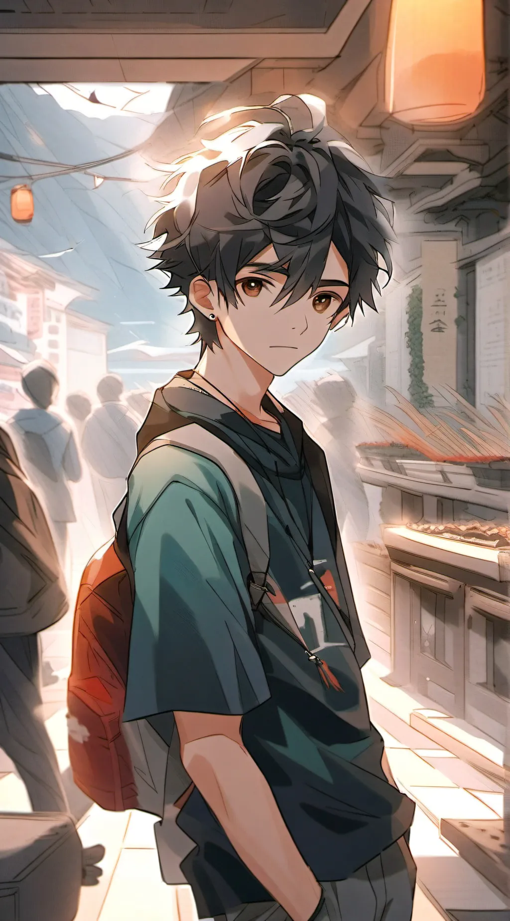 ai character: Alex background