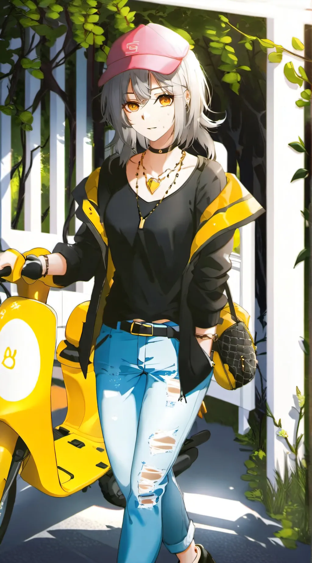 ai character: Lily background