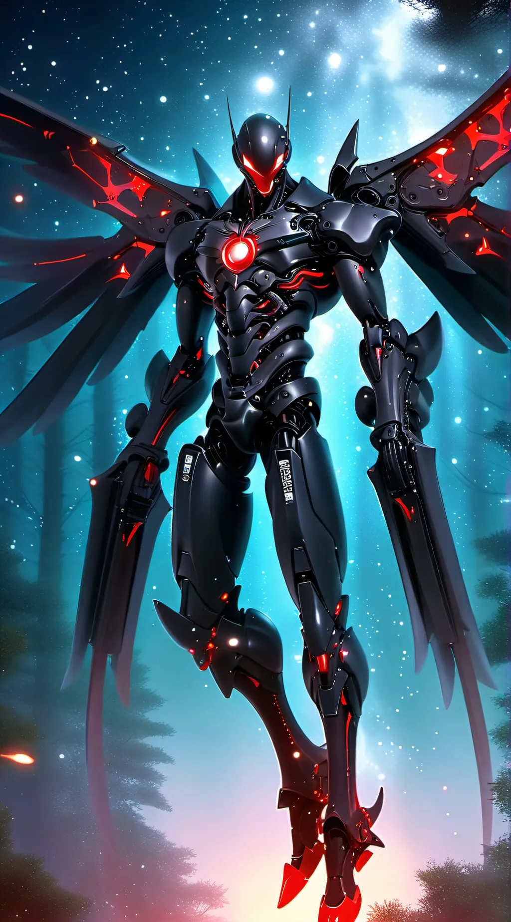 ai character: Death Screen  background