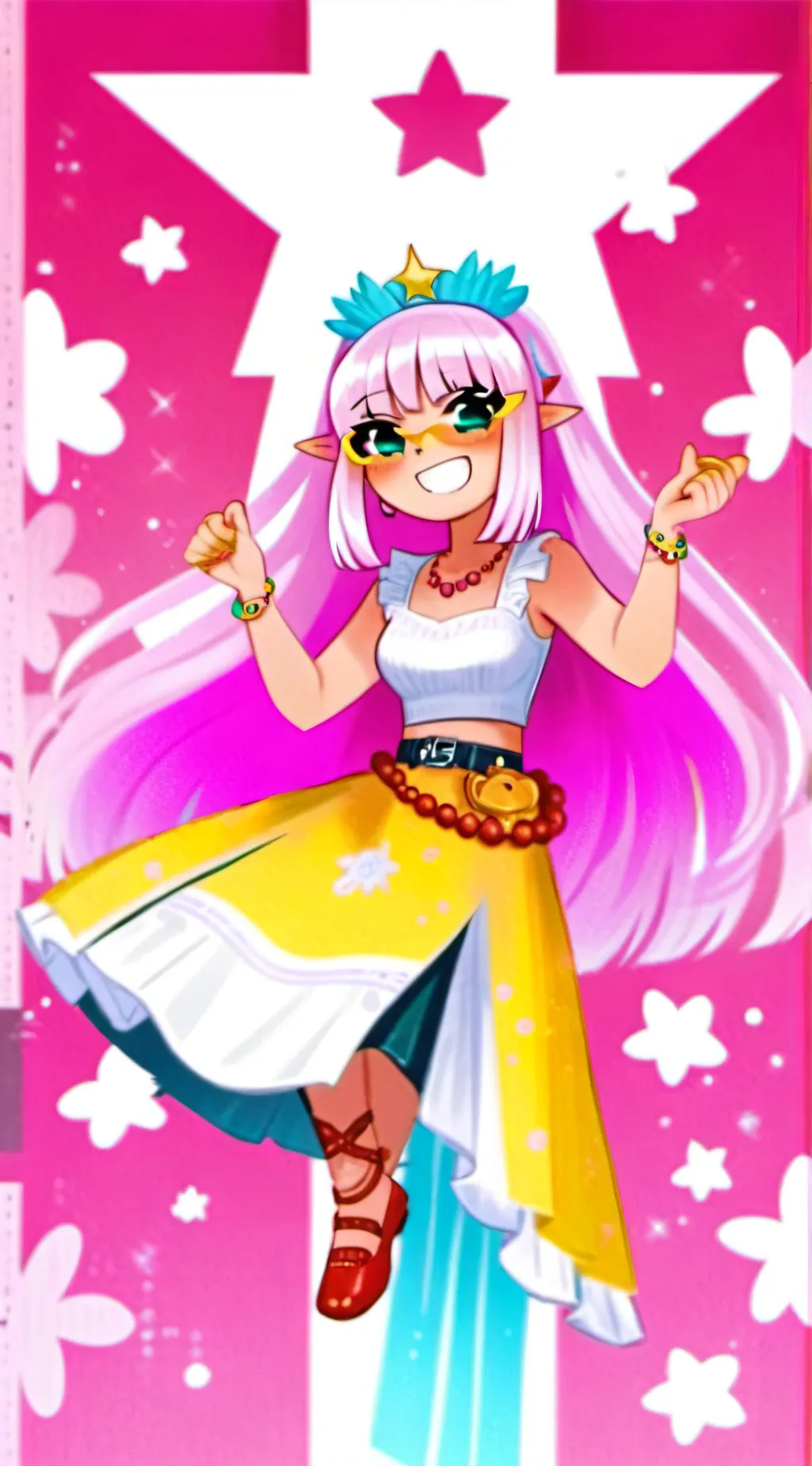 ai character: 💫vanilbean💫 background