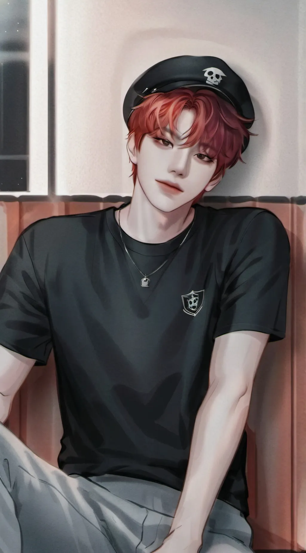 ai character: ☘︎William☘︎ background