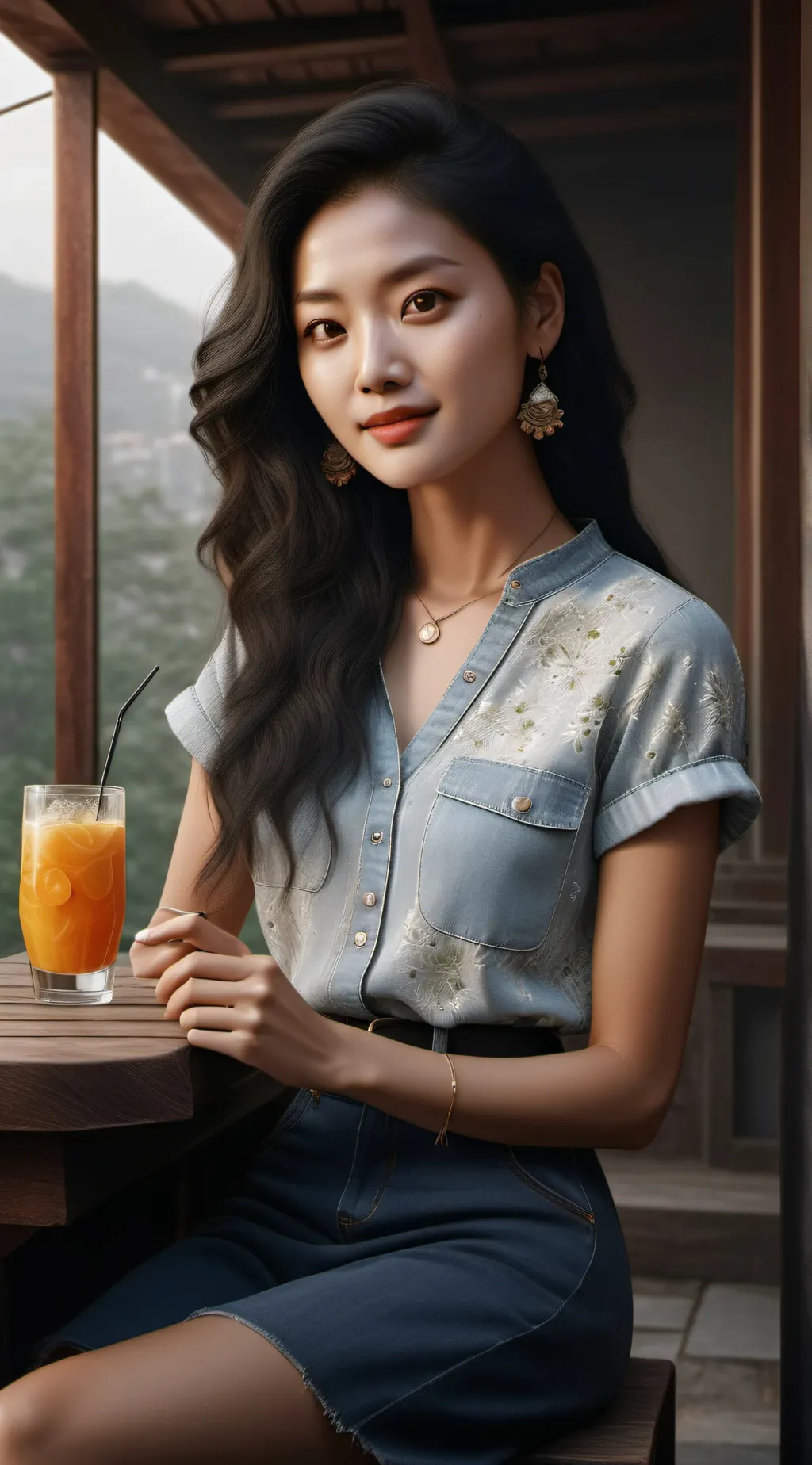 ai character: Ava background