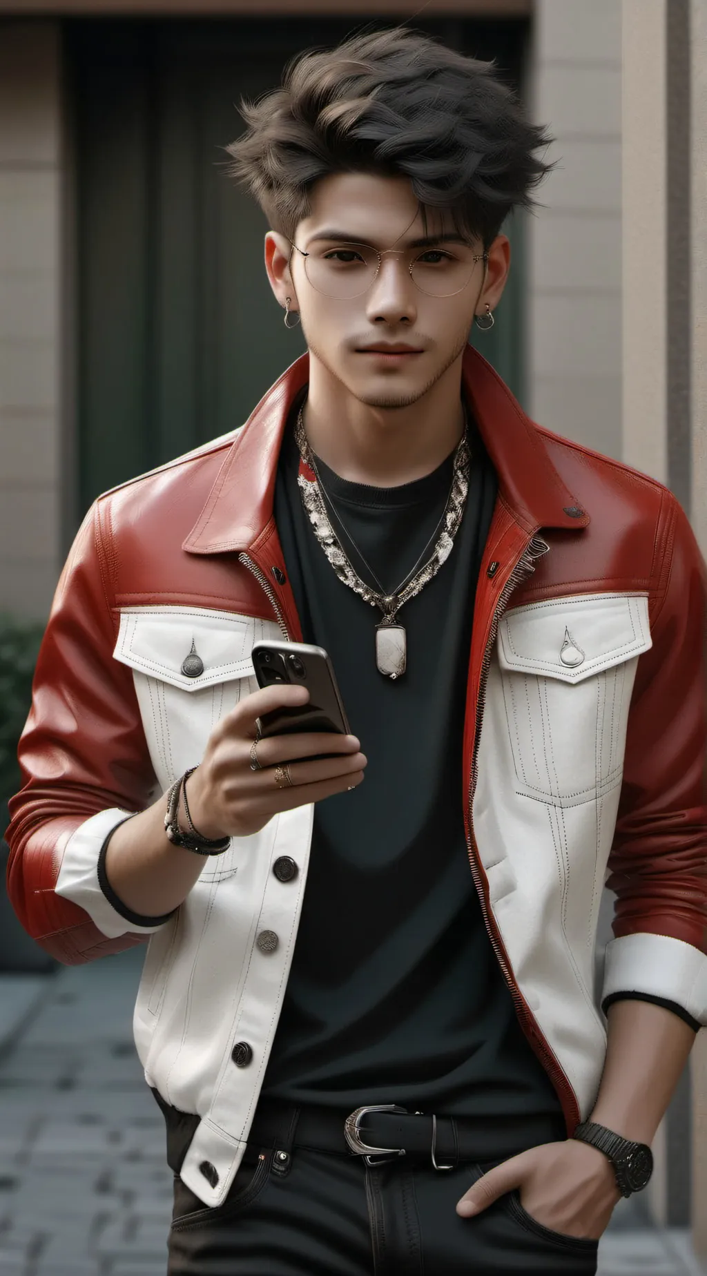 ai character: Dylan  background