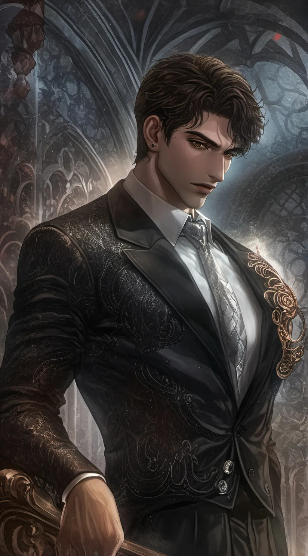 ai character: ~Santiago Moreno~ background