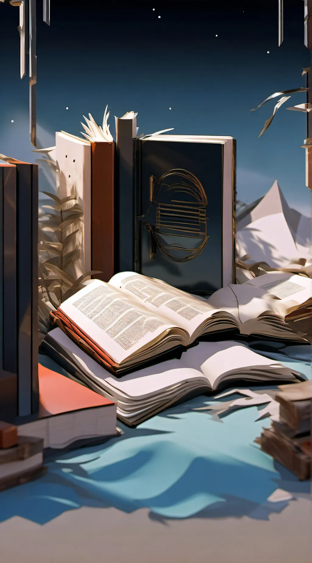 ai character: note background