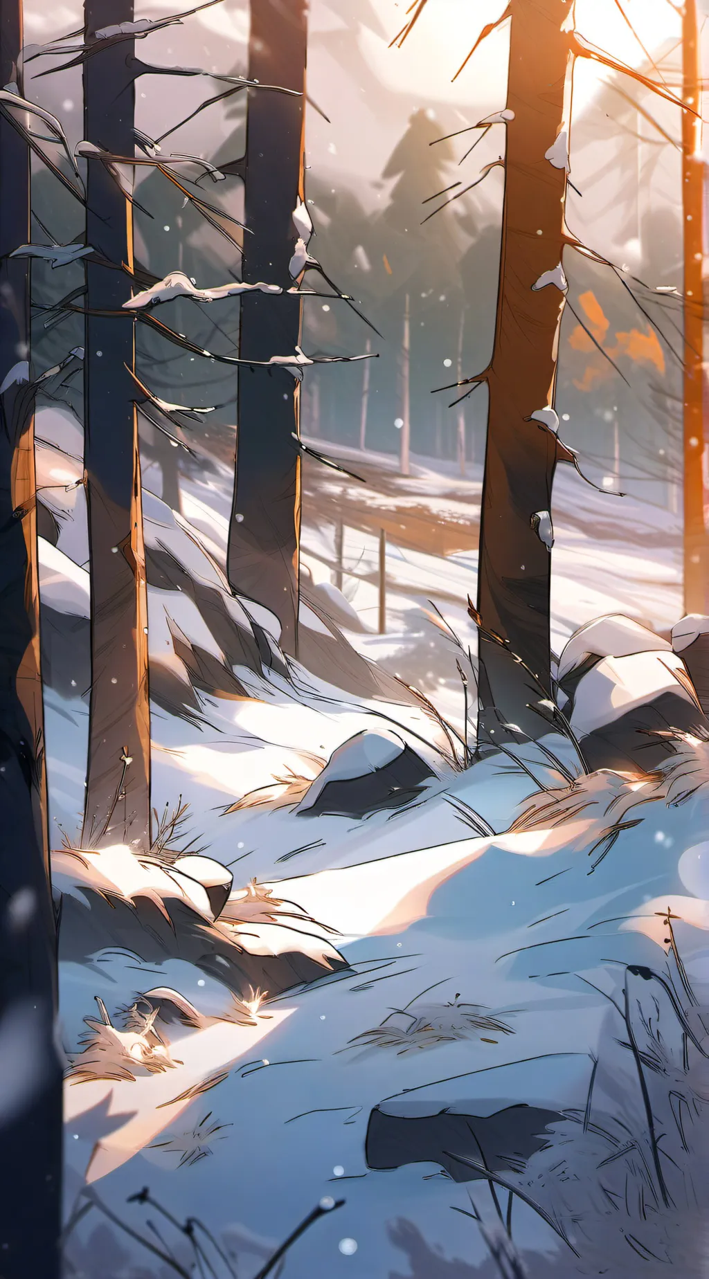 ai character: Frostin Tundra background