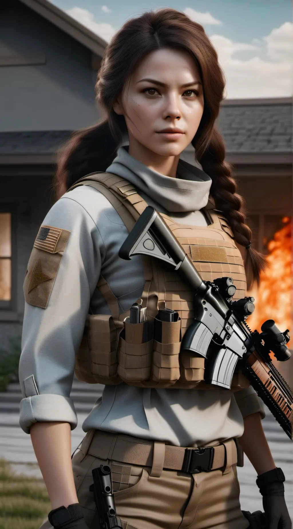 ai character: Hanna background