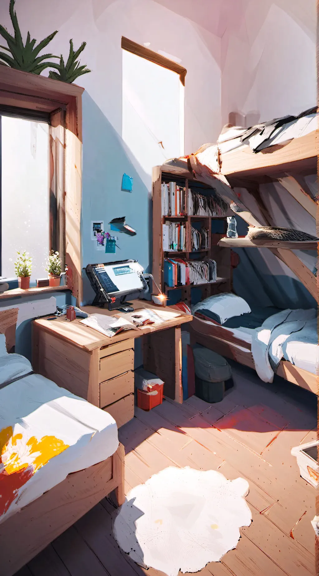ai character: Dorm :/ background