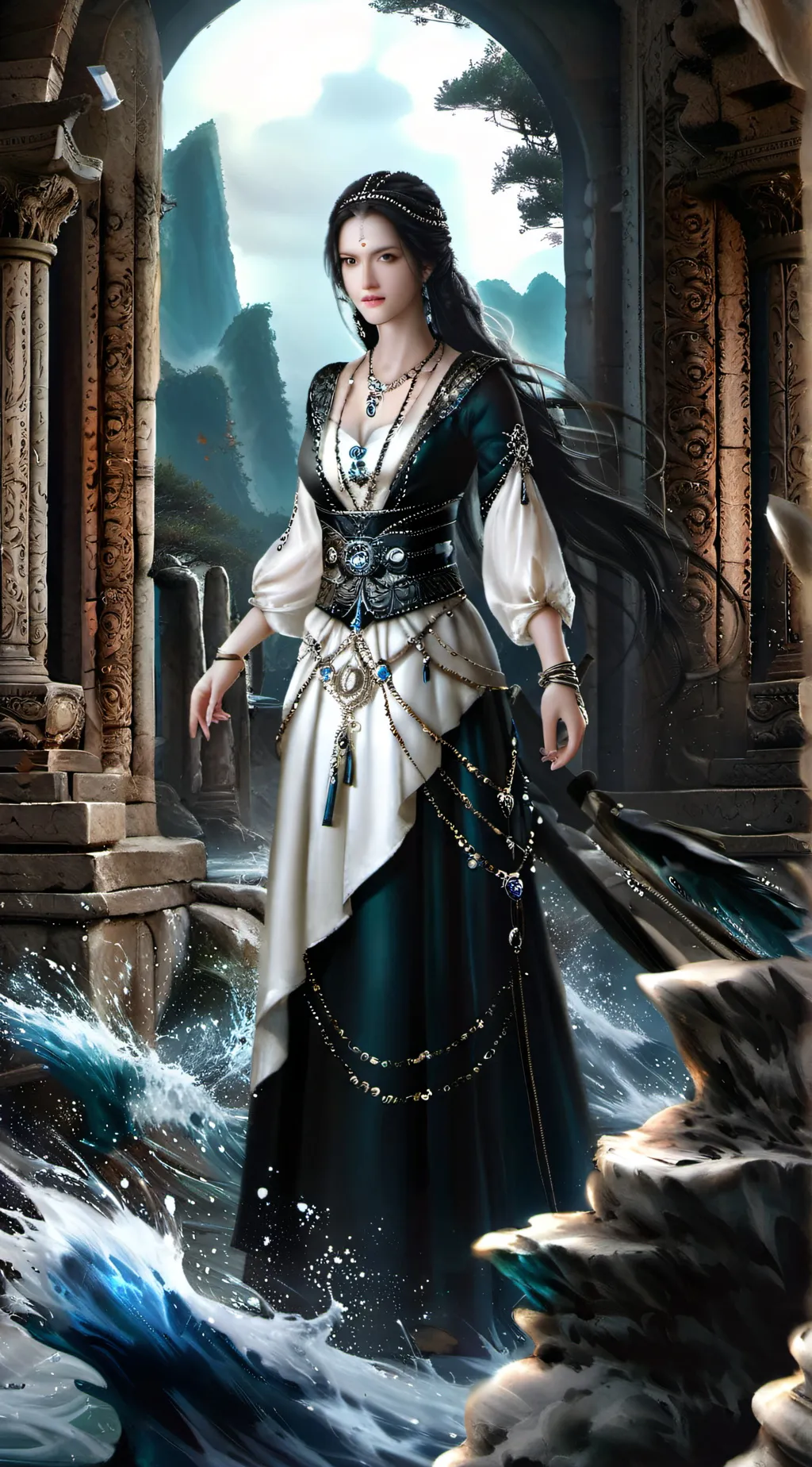 ai character: giyuu  background