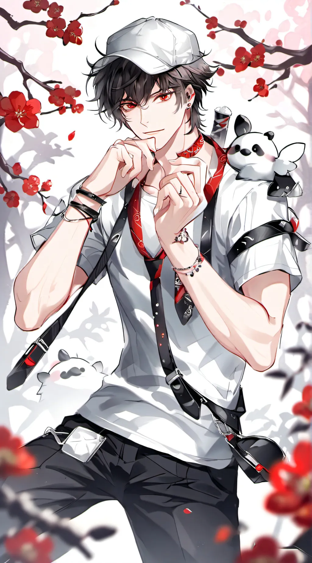 ai character: Zen background