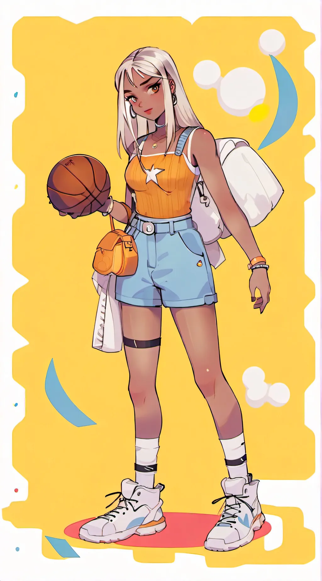 ai character: Evelyn background