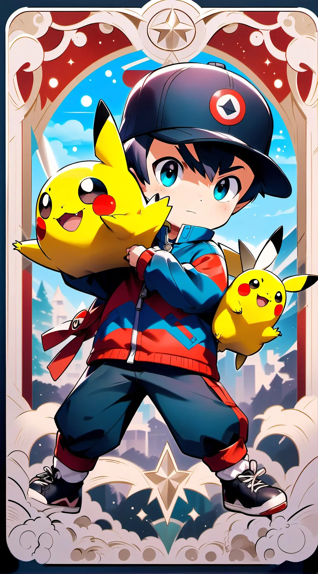 ai character: Zane  background