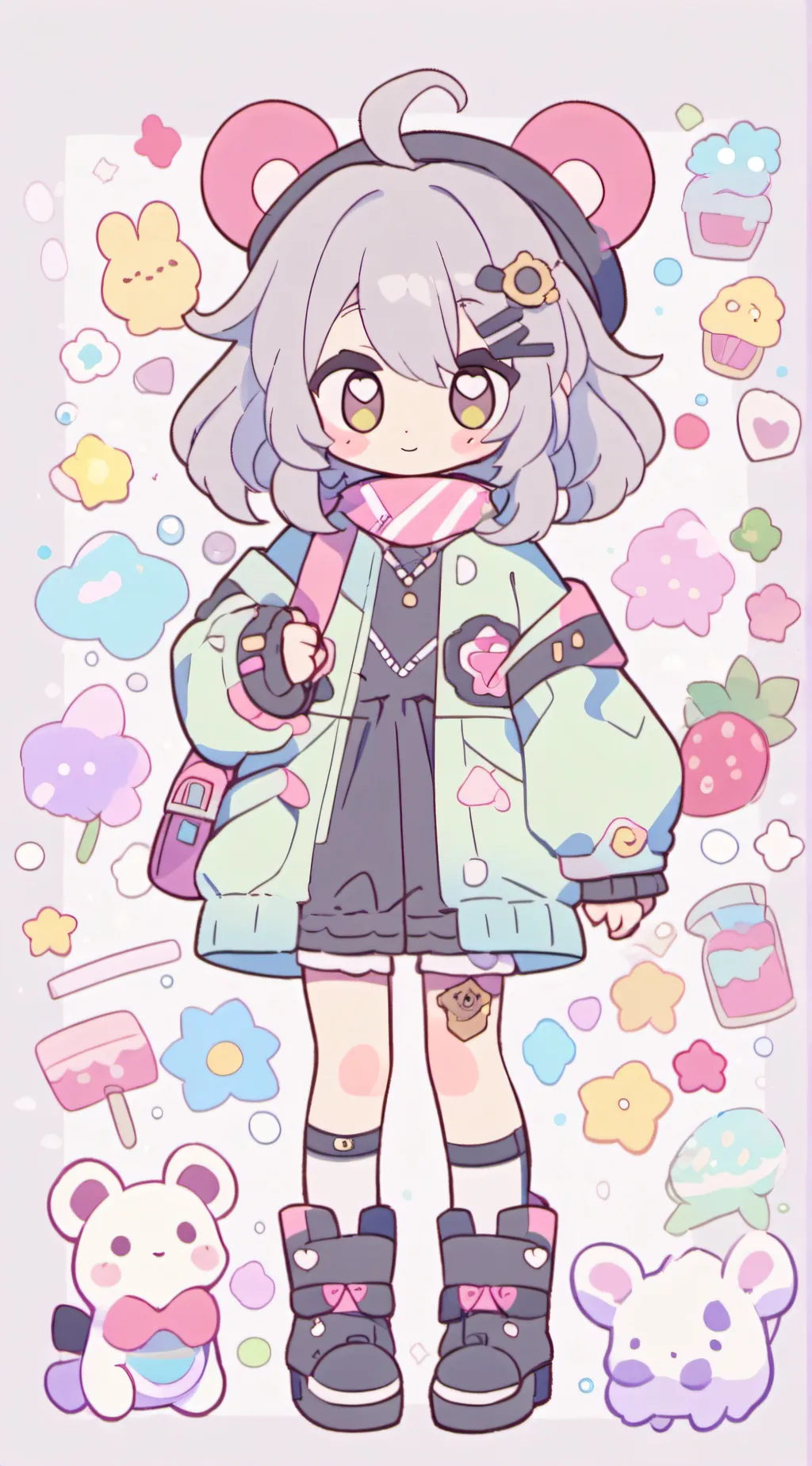 ai character: Victoria background