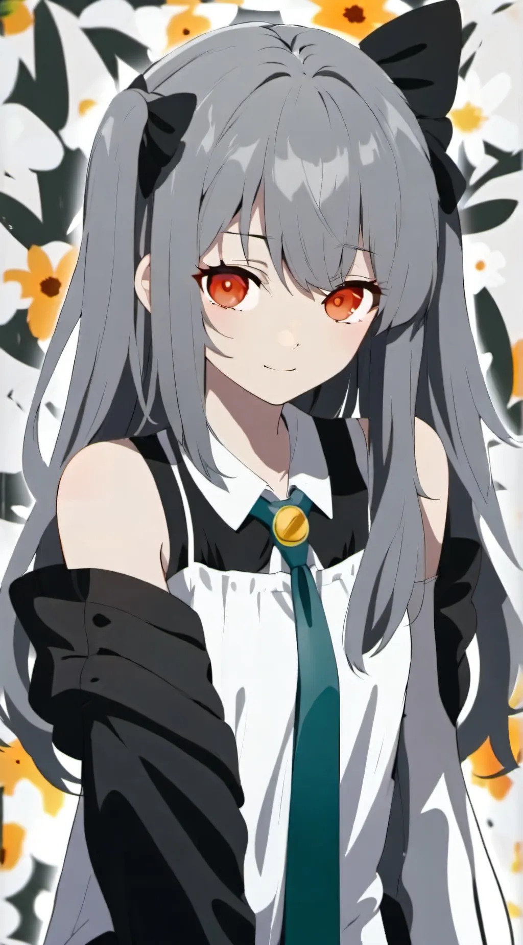 ai character: neko cat background