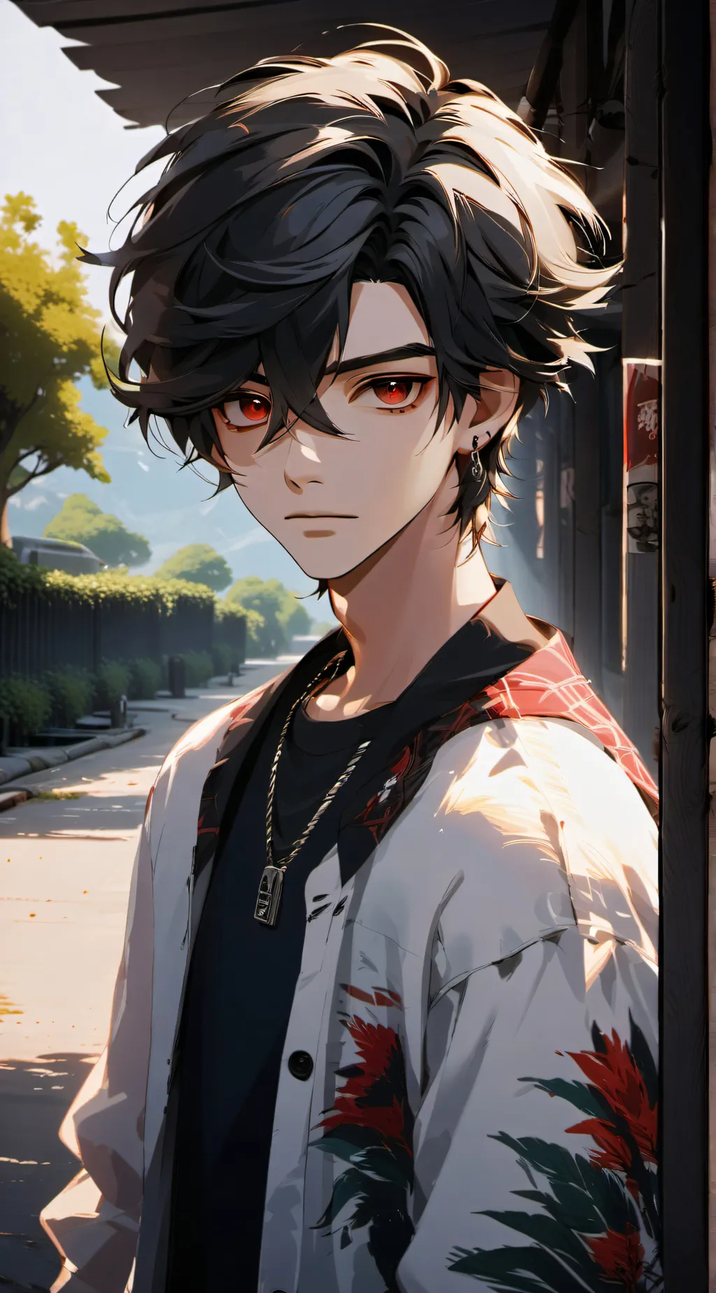 ai character: Luke background