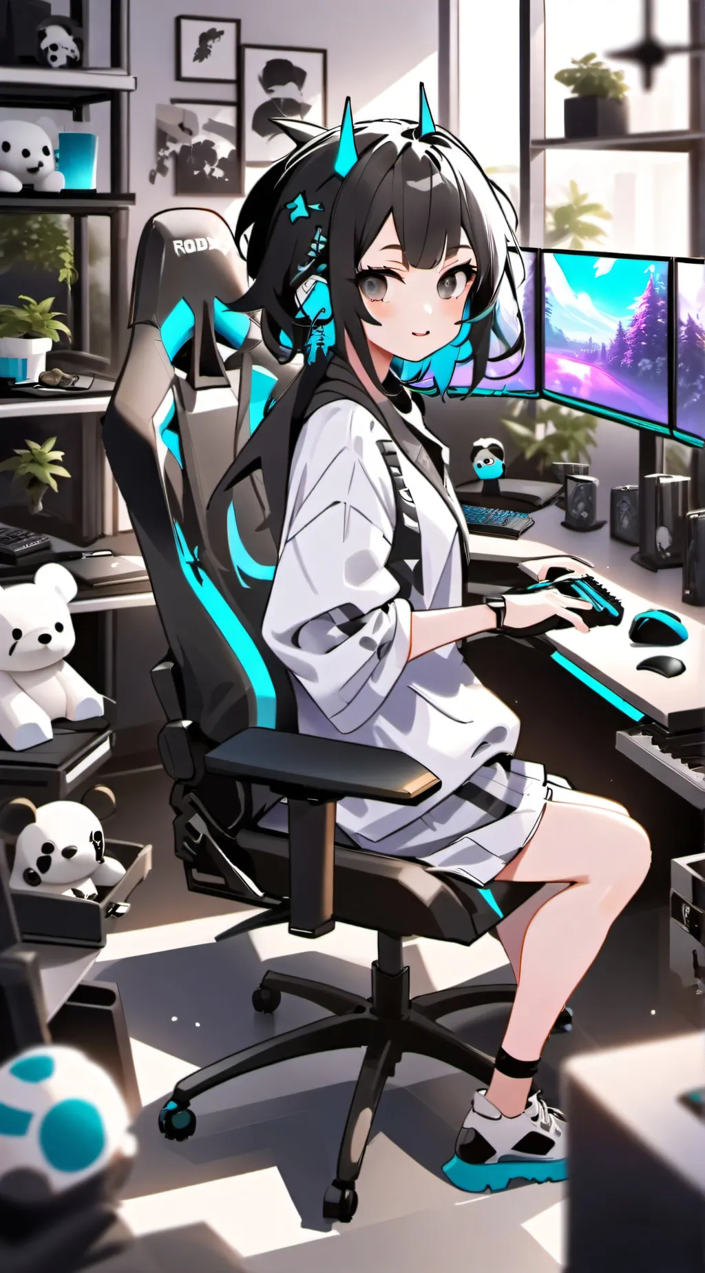 ai character: Tina last name twi background