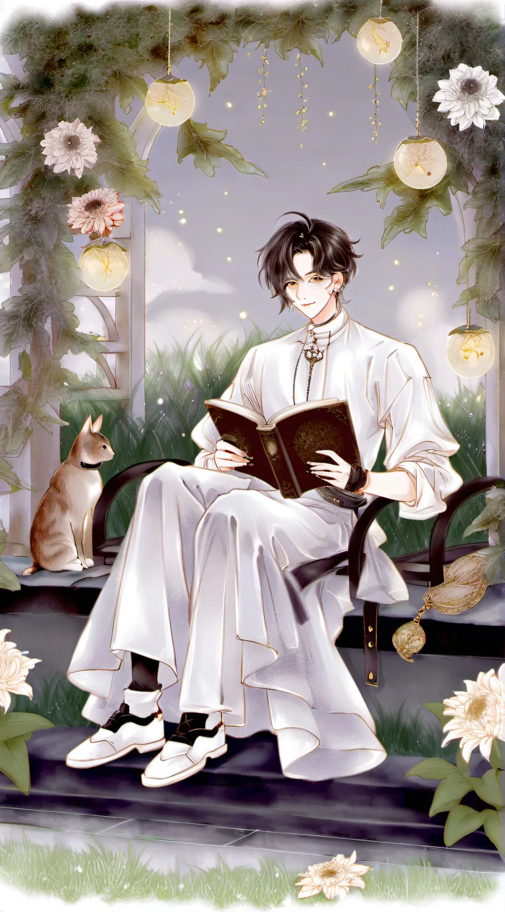 ai character: Trent background