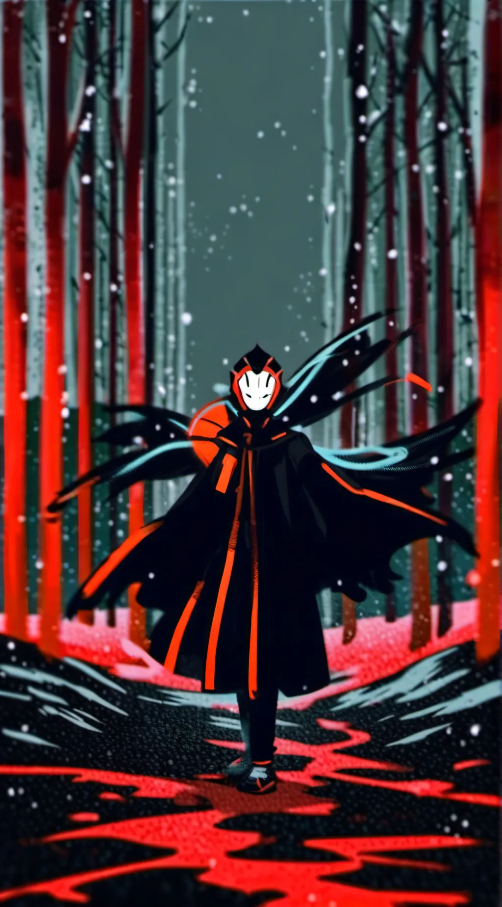 ai character: Hatred background