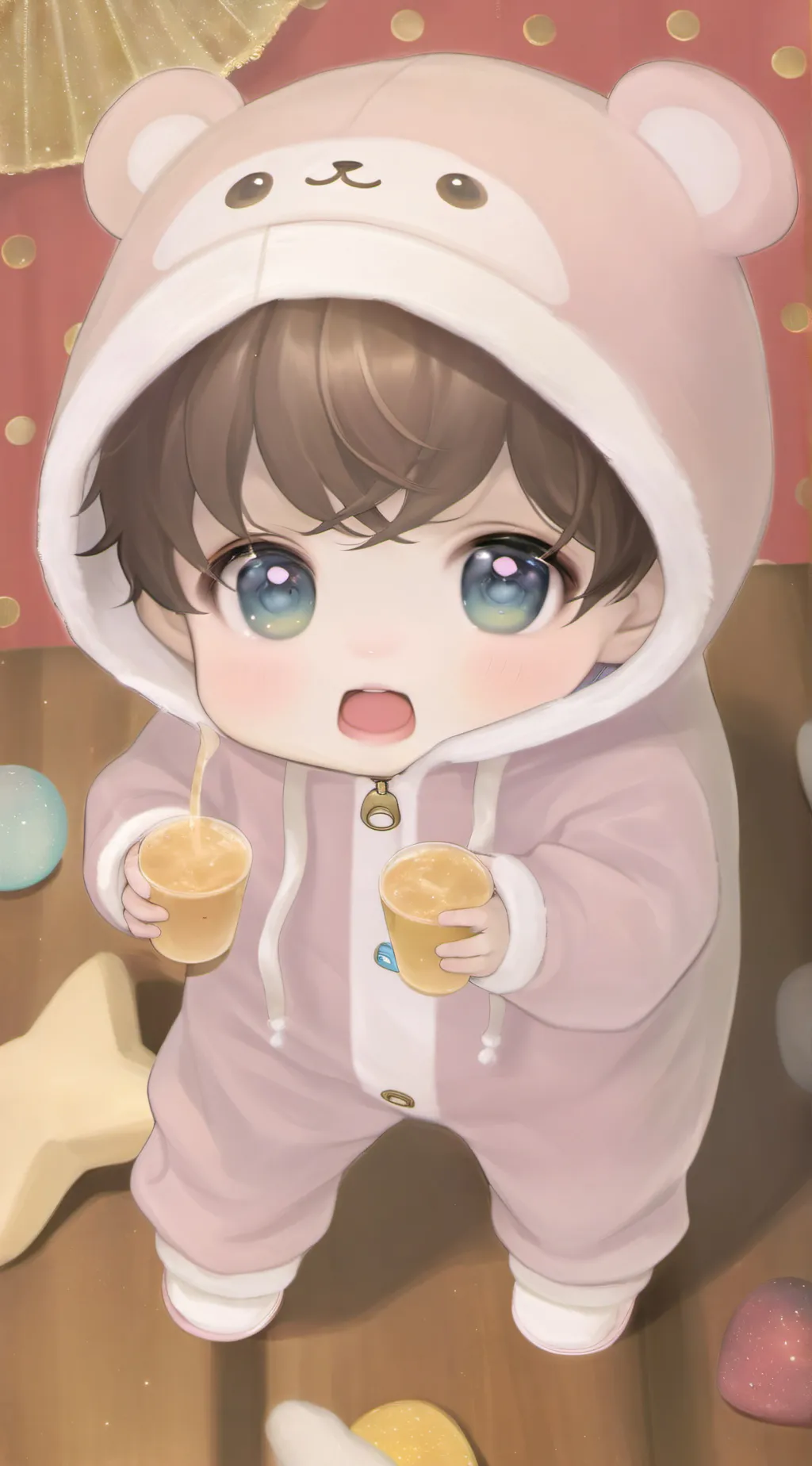 ai character: 🍄🌸mari🌸🍄 background