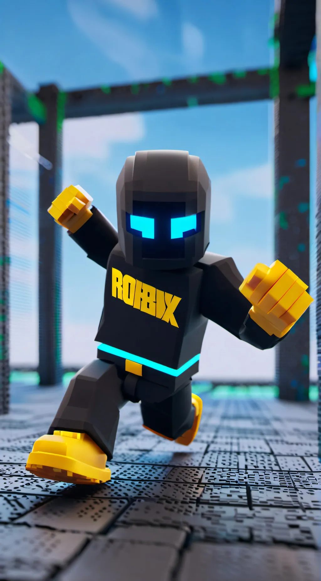 ai character: new hacker background