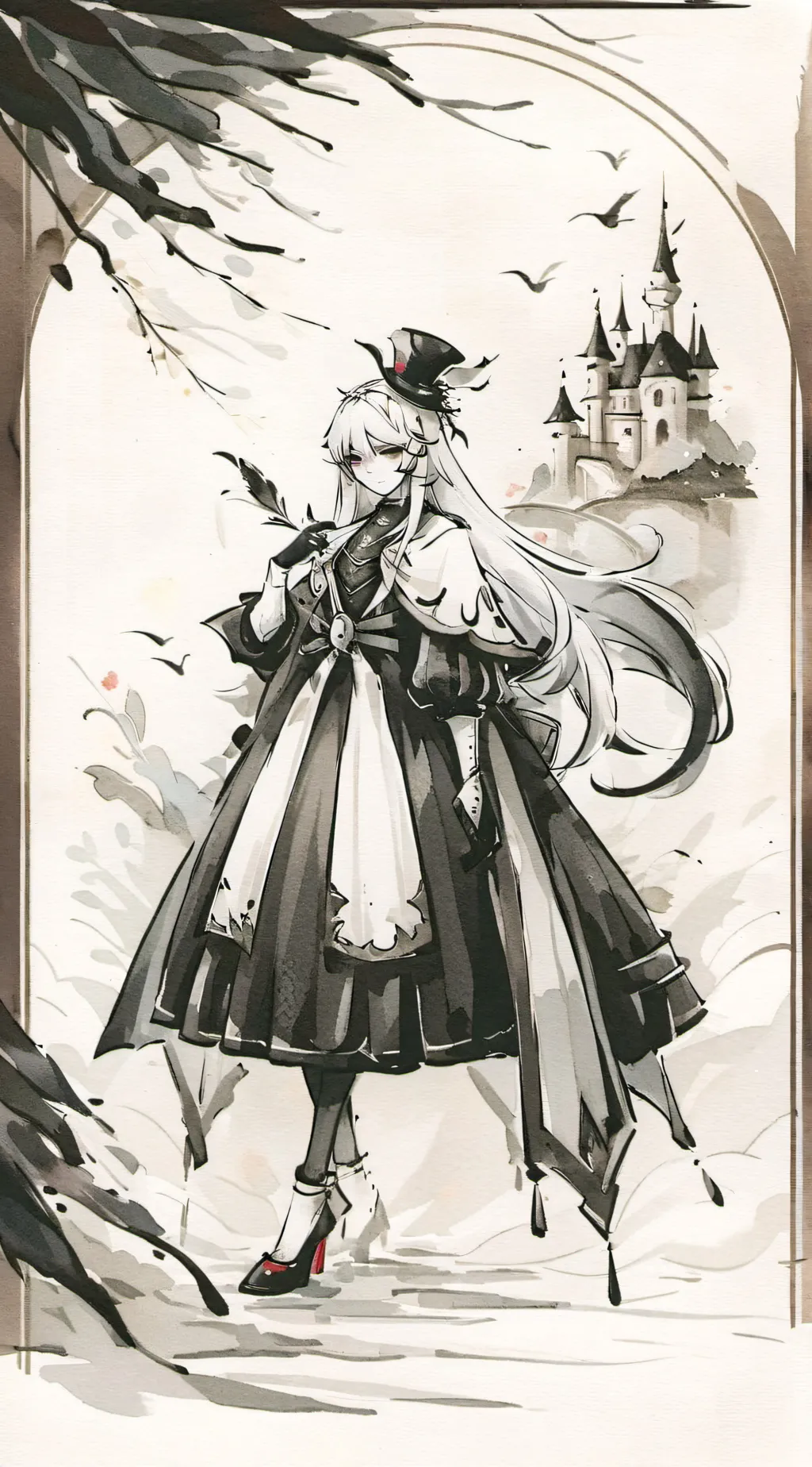 ai character: Hazbin hotel. background