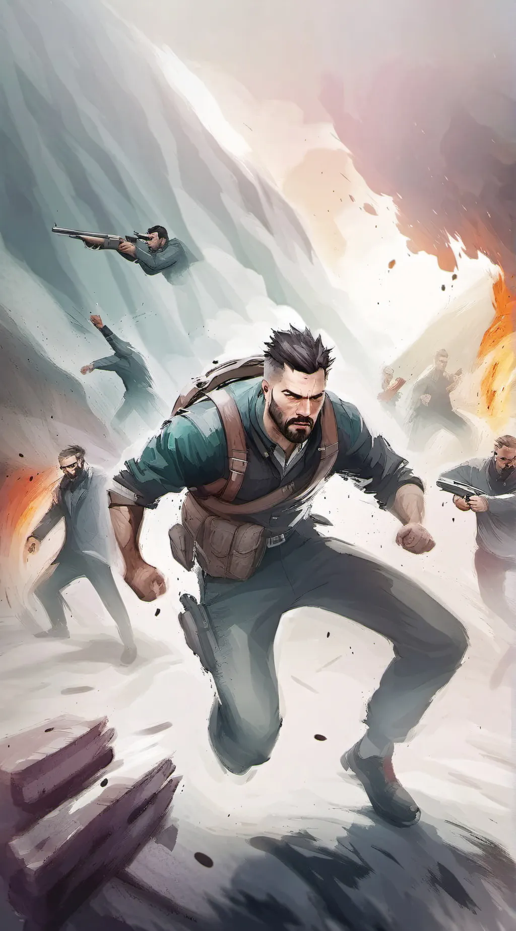 ai character: fortnite  background