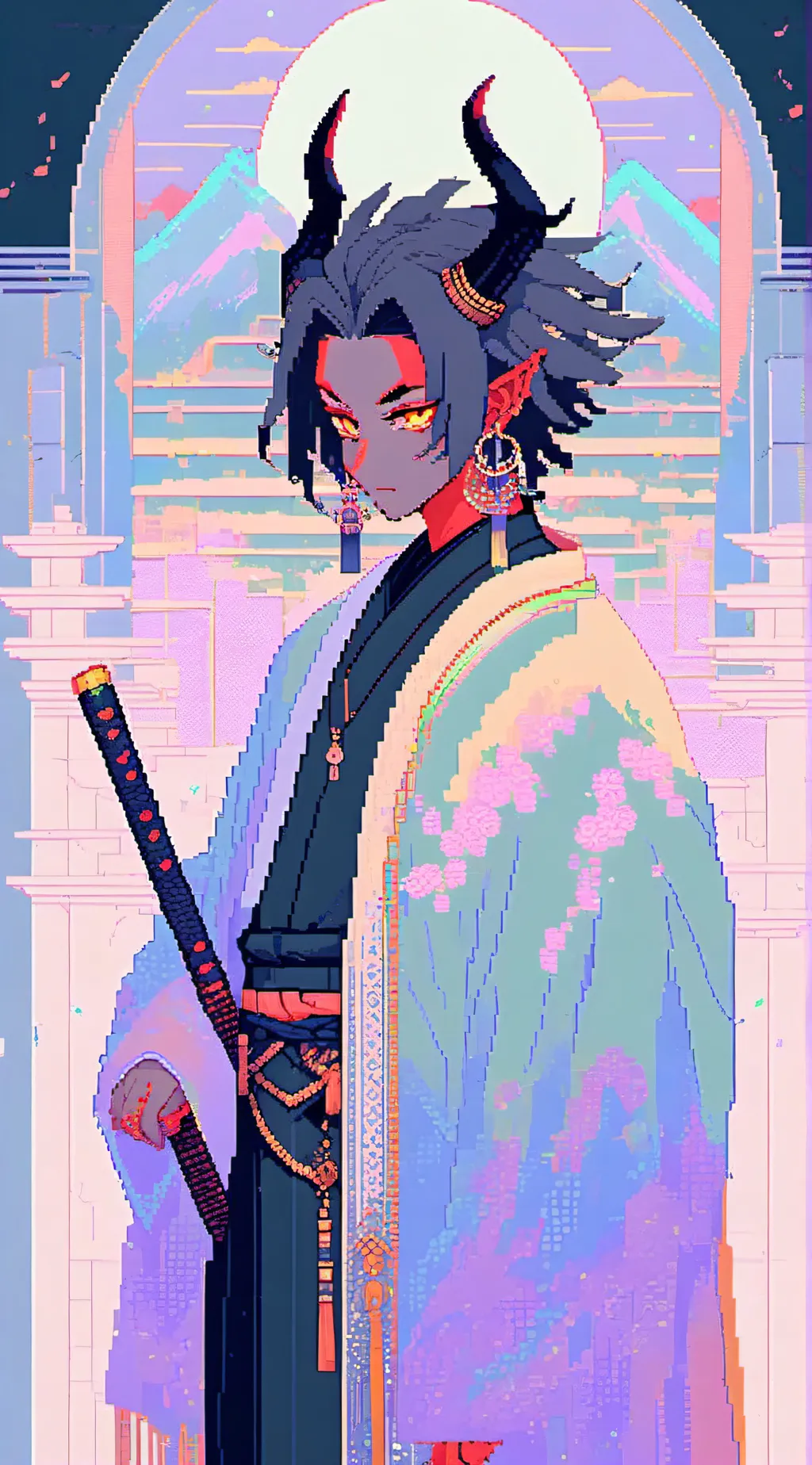 ai character: galit na demonyo background