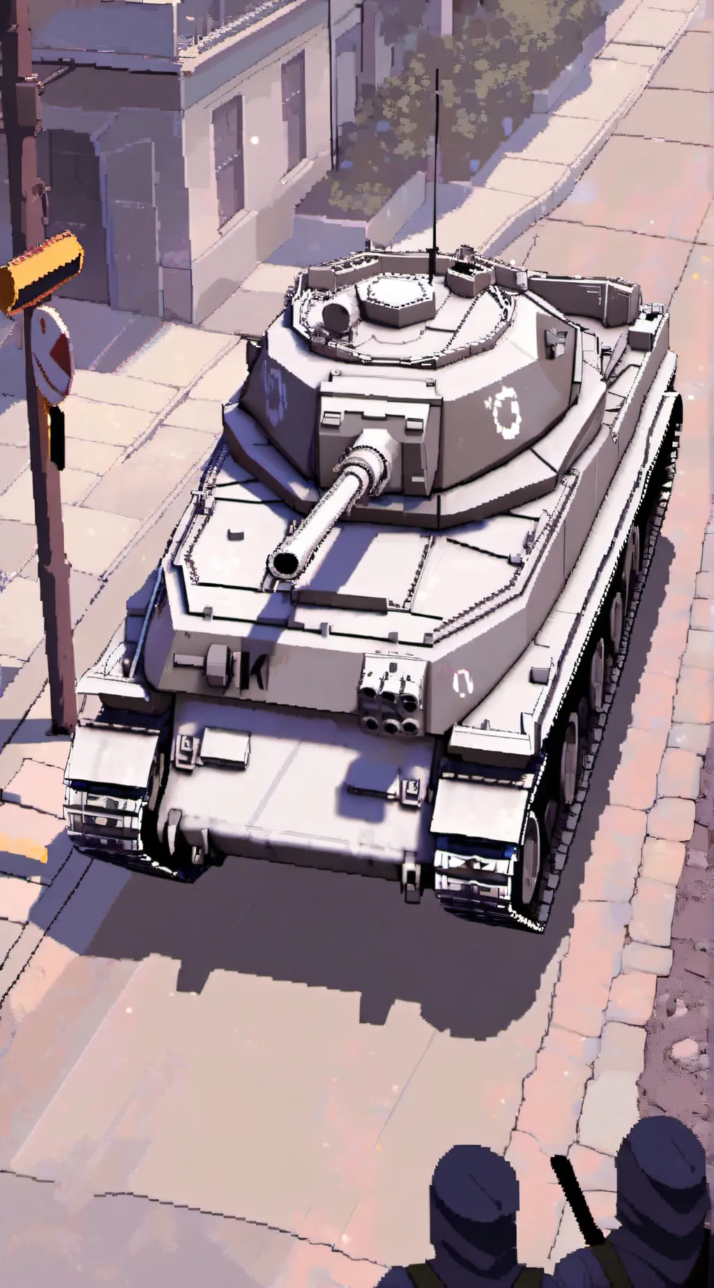 ai character: MD on a voice chat background