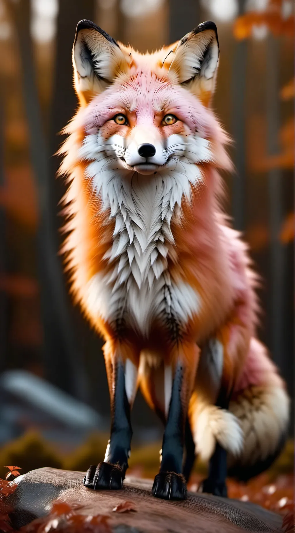 ai character: Funtime foxy background