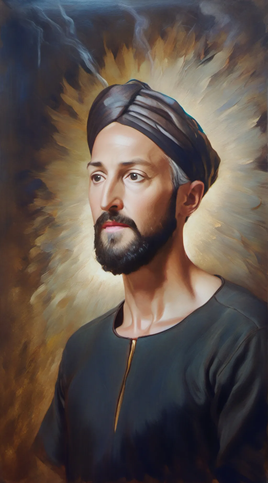 ai character: raw iron background