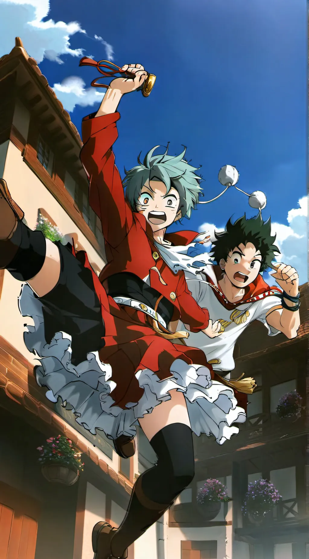 ai character: mha background