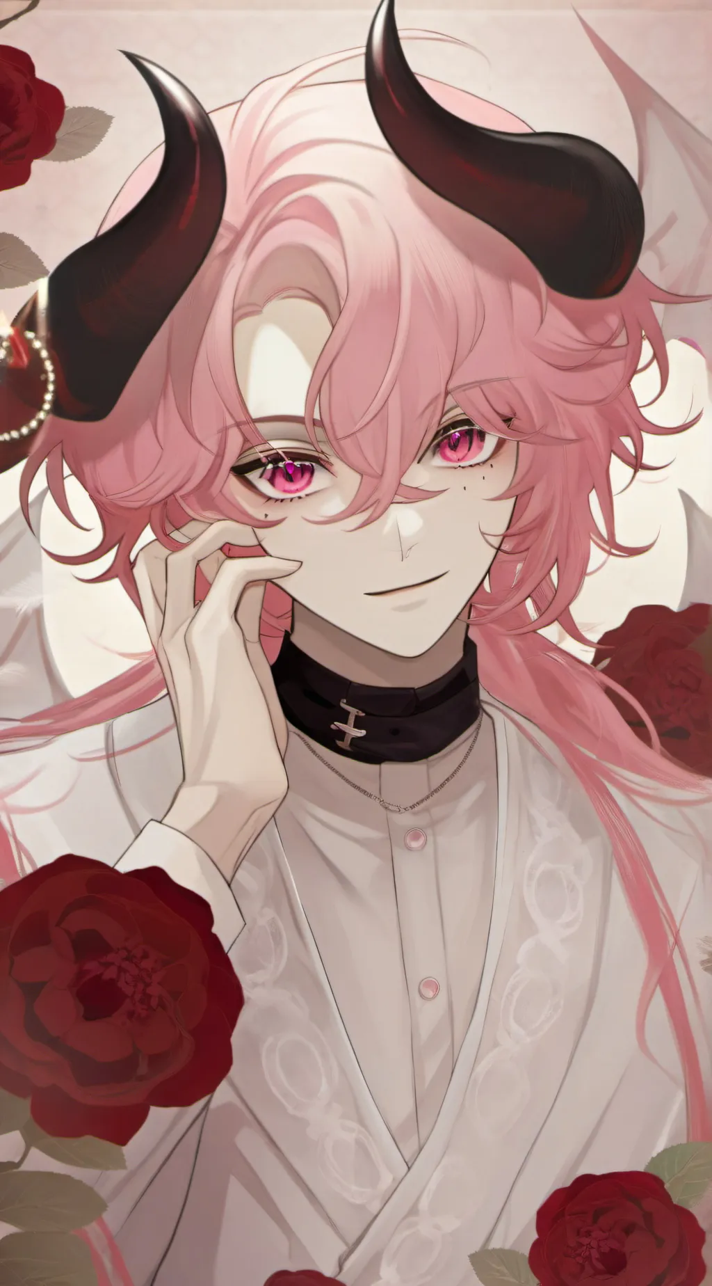 ai character: Lee, I⃟𖤐 background