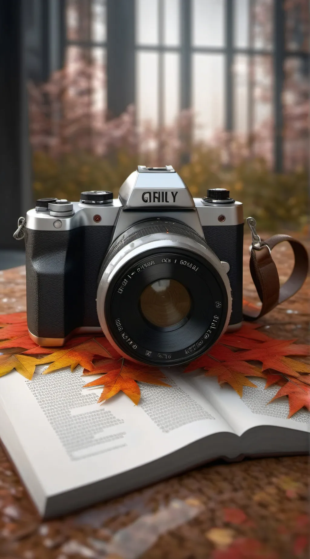 ai character: Mha camping background