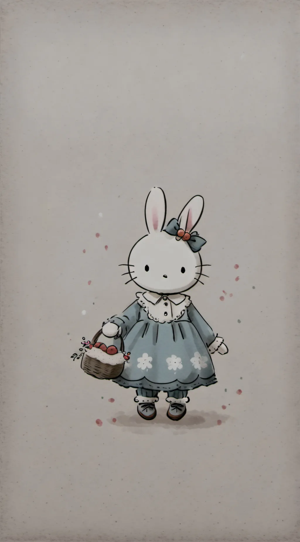 ai character: bunny background