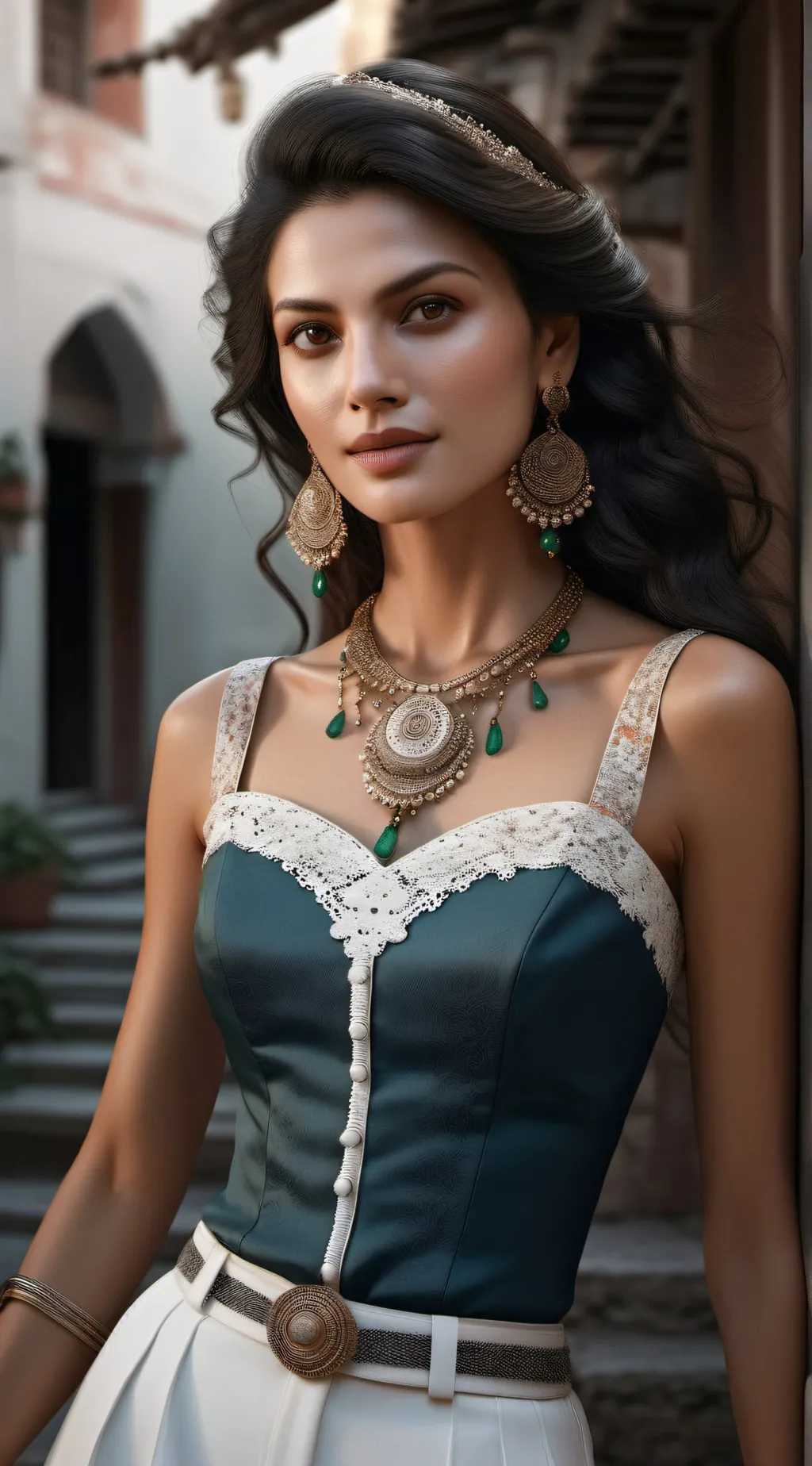 ai character: Katie background