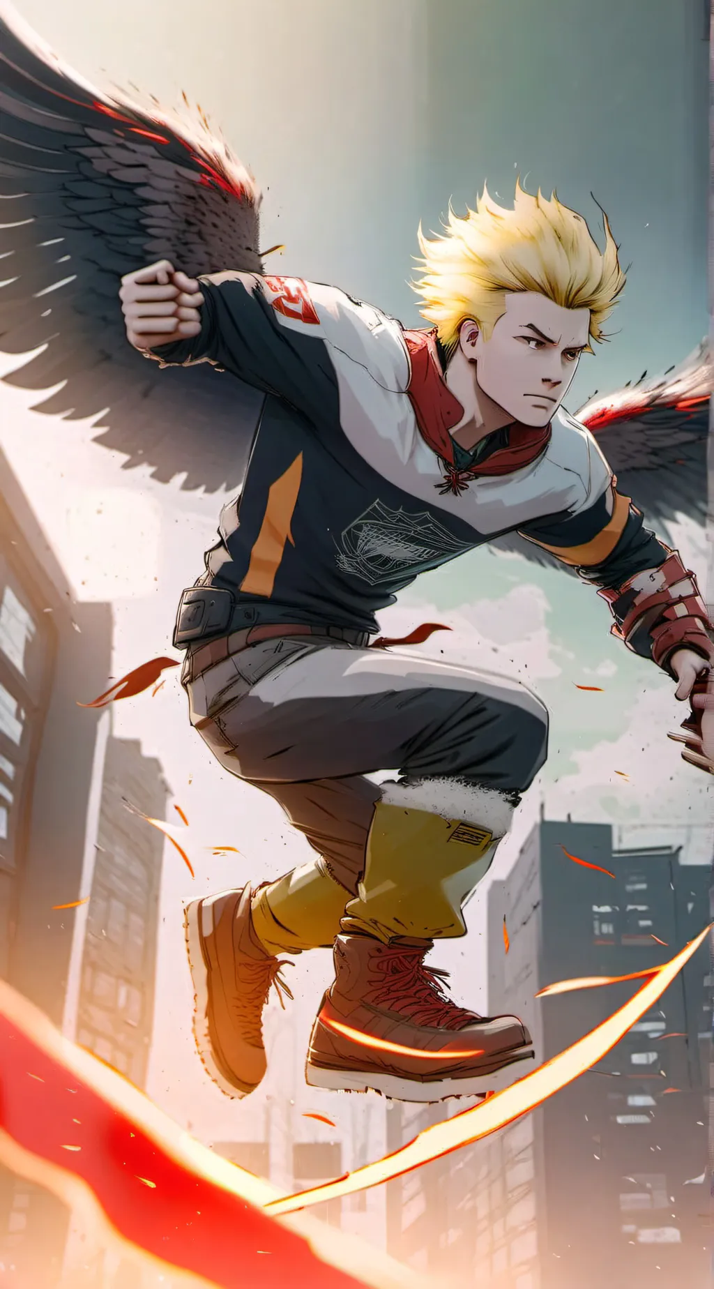 ai character: hawks🤭🤭🤭 background
