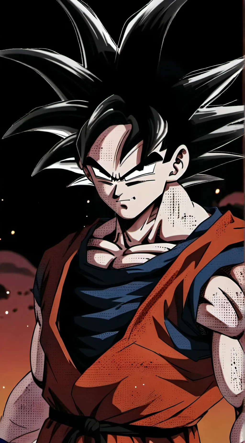 ai character: Goku background