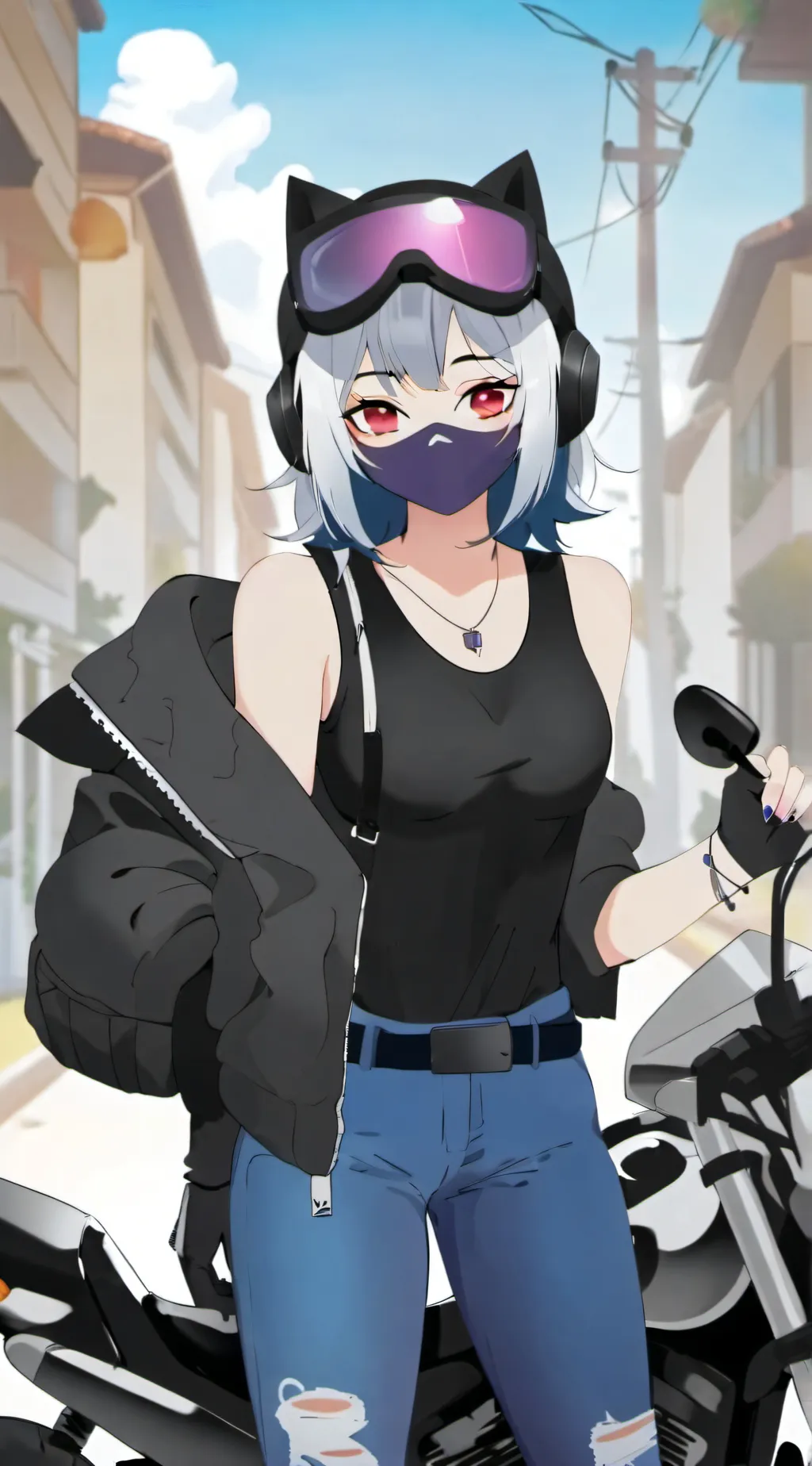 ai character: Mha race background