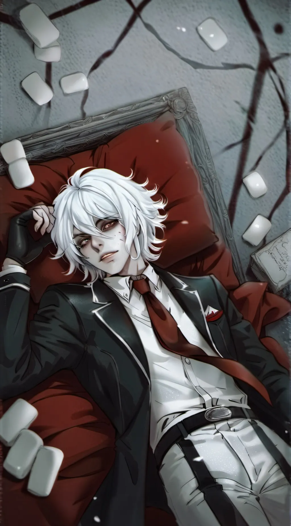 ai character: MHA & DEATH NOTE background