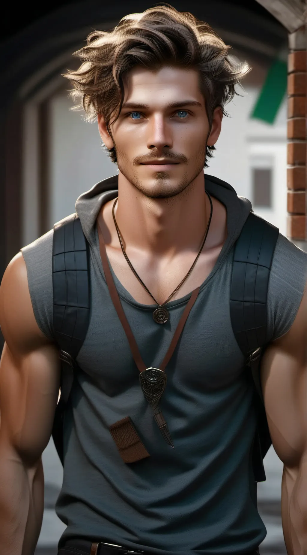 ai character: Caleb background